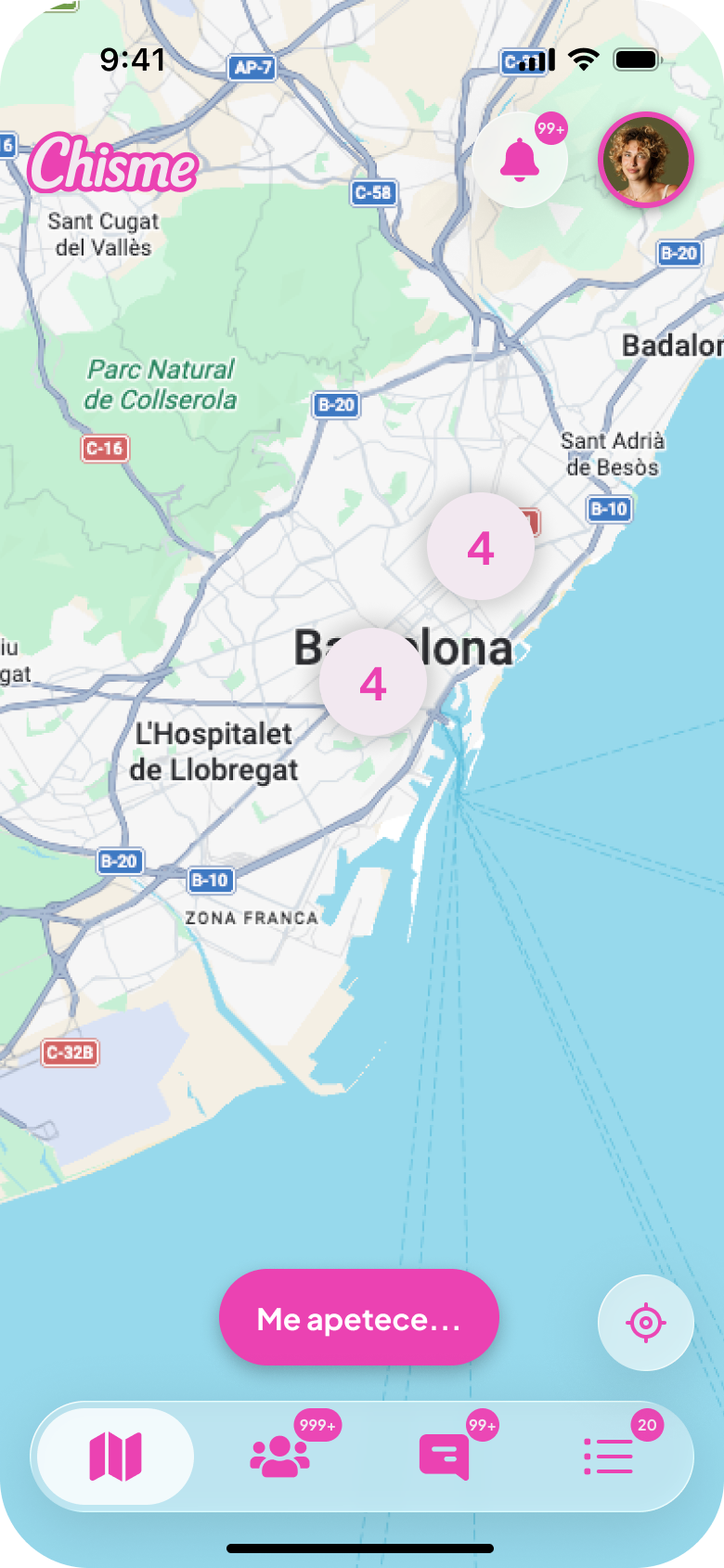 After: Map discovery – clustering